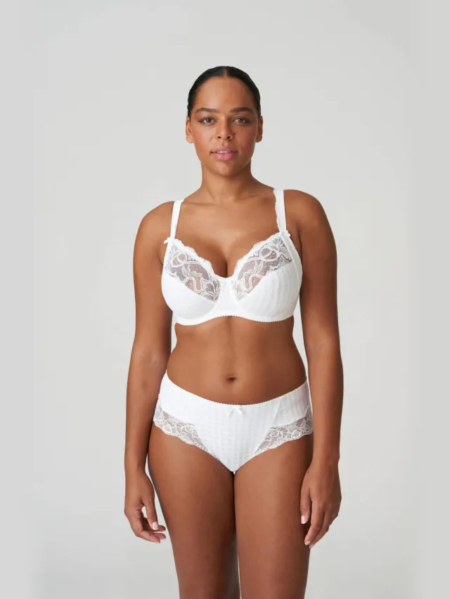 PrimaDonna Madison niet-voorgevormde beugel-bh wit