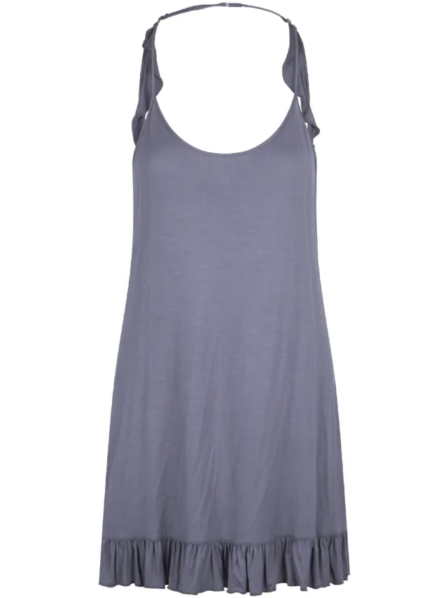 Lingadore Jersey chemise lichtgrijs, foto 2