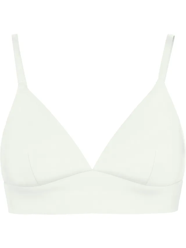 Pieces PCNAMEE TRIANGLE BRA NOOS - Dames - Bh's Wit