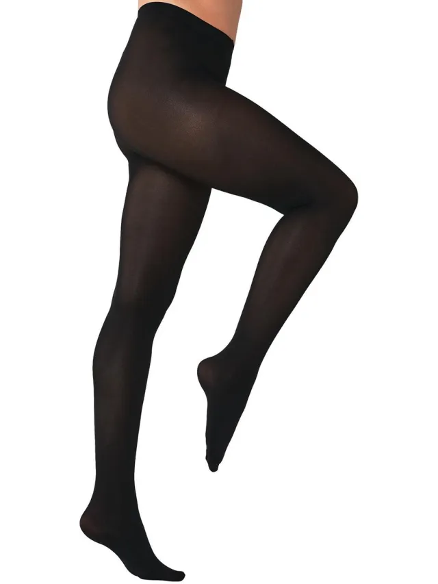 Next Dames - Set van 5 ondoorschijnende panty's van 80 denier - Zwart Black