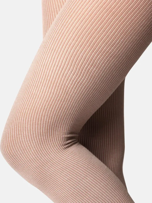 Bellivalini Dames Panty - 100 DEN - Medium gloss - Katoen - BLV-GI-1114 - Lichtbeige