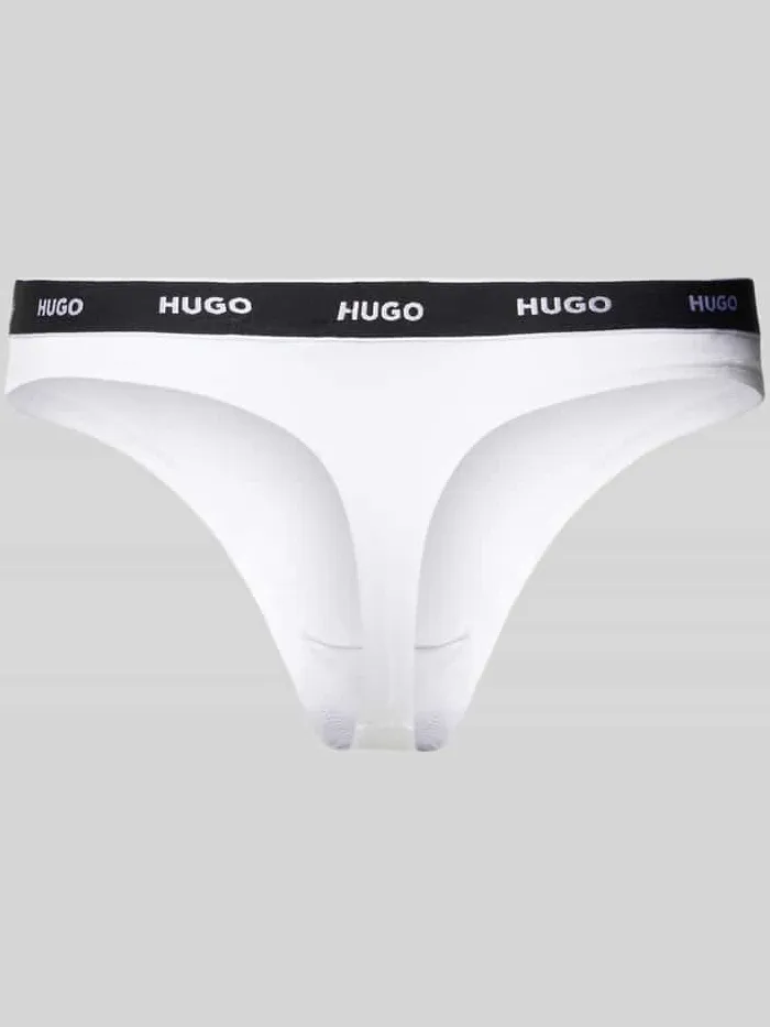Hugo String met stretch, set van 3 stuks rood, foto 2
