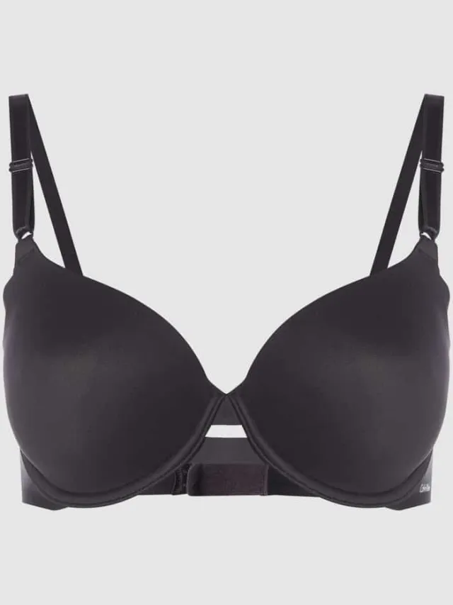 Calvin Klein Beugelbeha met voorgevormde cups Zwart