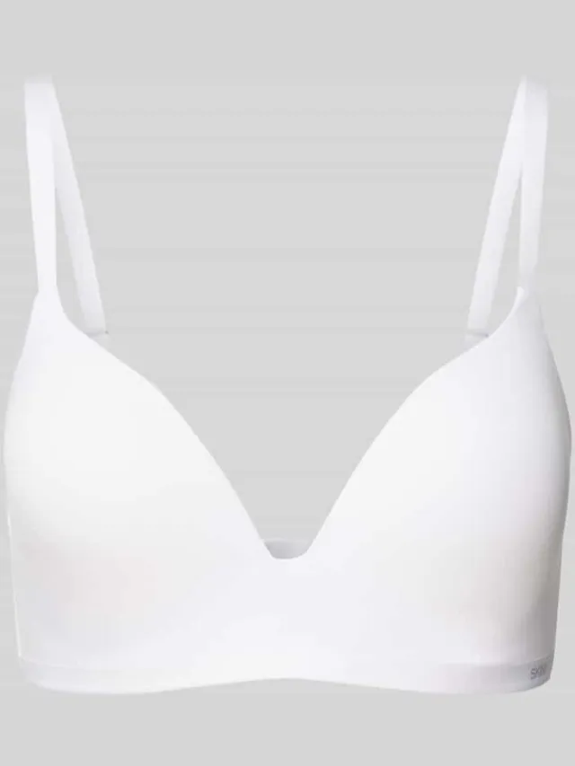 SKINY Triangelbeha met labeldetail, model 'SMARTOUCH' Wit