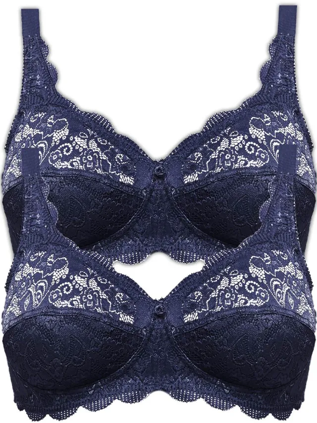 Susa 2-pack BH zonder beugel Latina zee zee