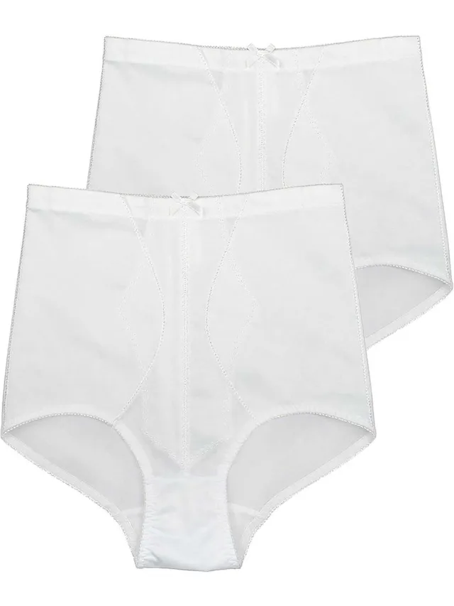 Sassa Verpakking van 2 Voordeelverpakking Bodice Broek Bodyforming wit wit