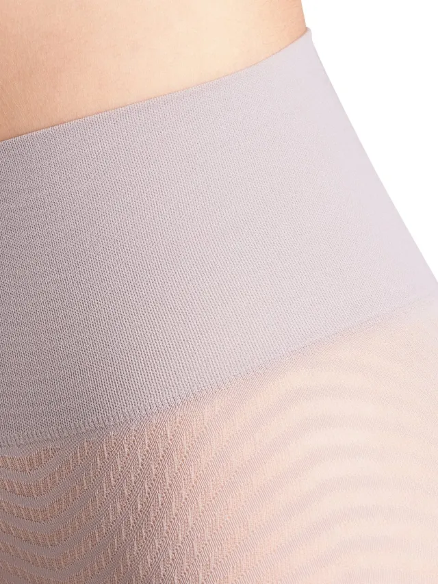 Falke High Waist Sandbank 30 DEN transparent materiaal transparent 30 DEN Panty dames grijs