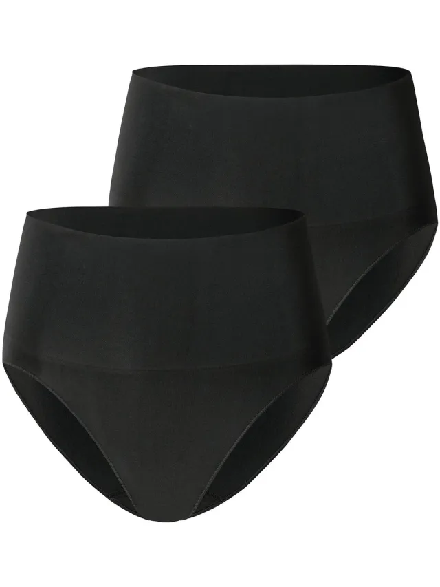 Schiesser Shapingslip Seamless Contouring schwarz,schwarz