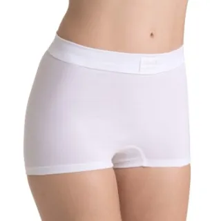 Sloggi Double Comfort shorts wit Zwart,Wit