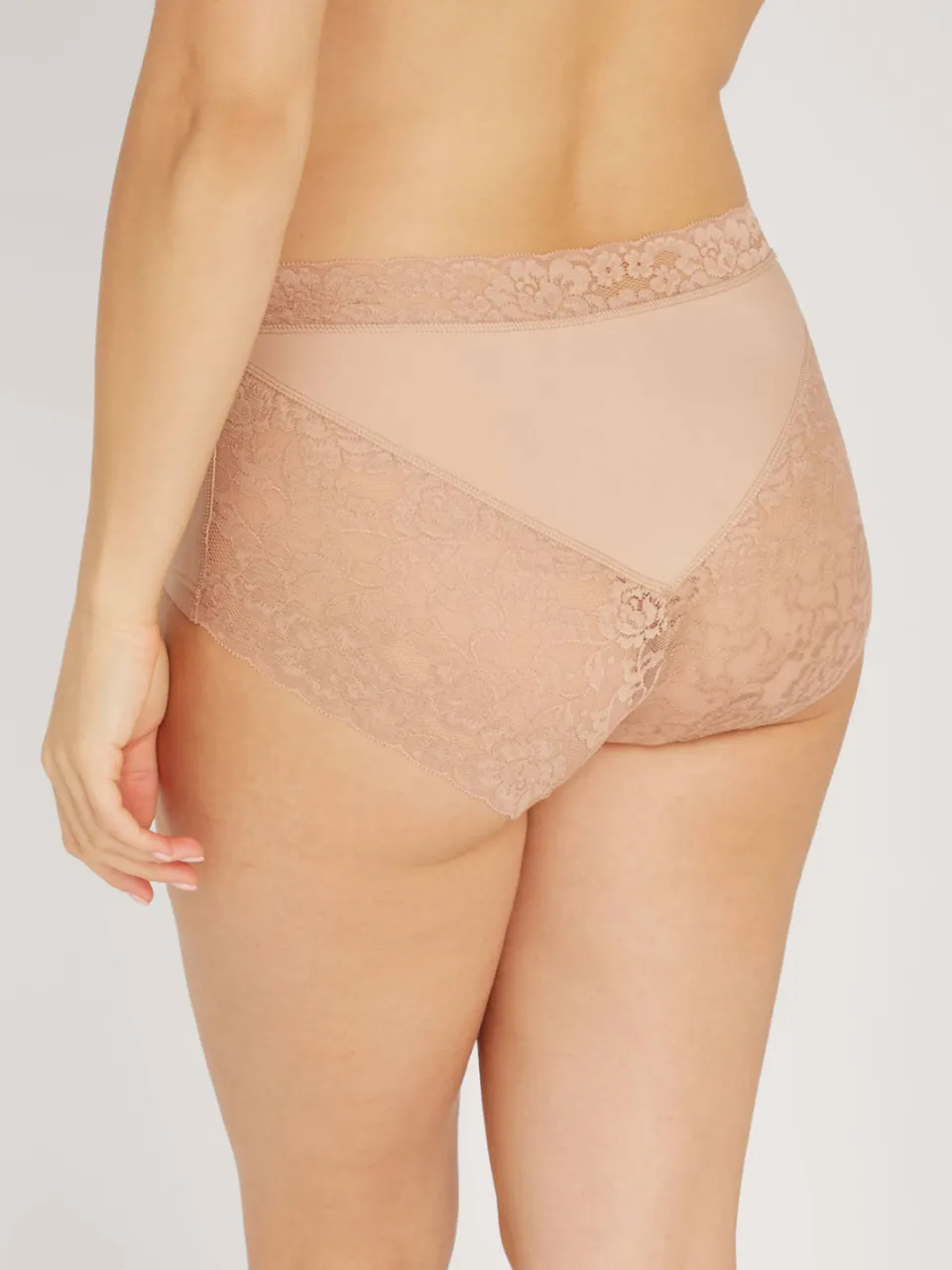 Ten Cate Secrets maxislip met kant middenbeige, foto 5