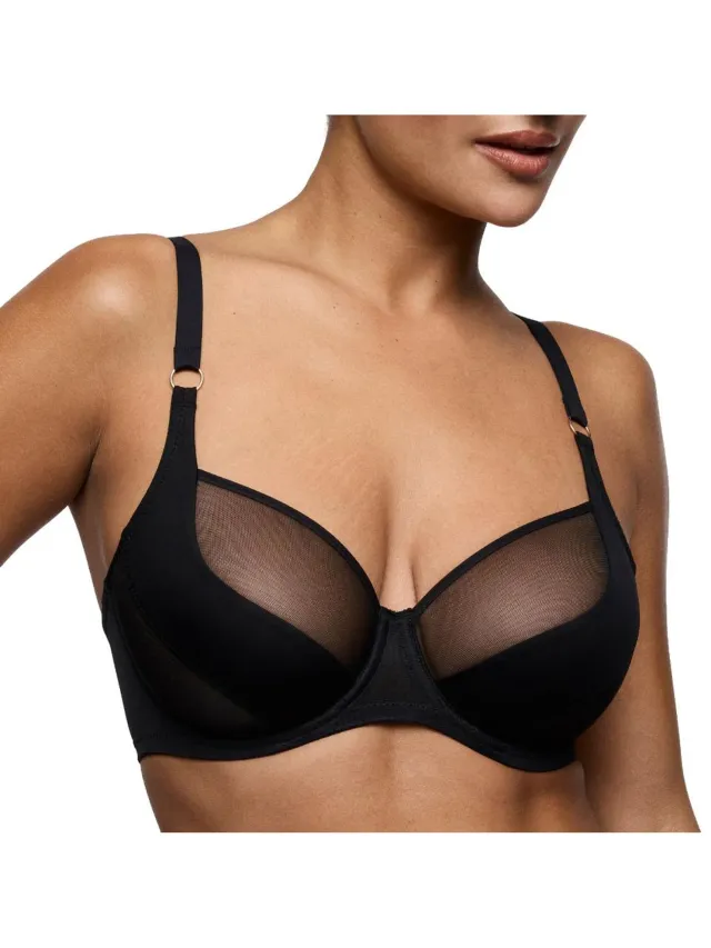 PrimaDonna Twist Sheary Balconnet Bh Tulpsnit 0142642 Zwart - maat EU 70D / FR