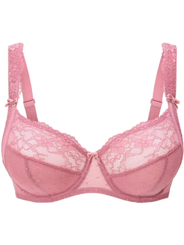 LingaDore DAILY Beugel BH - Plus Size dusty rose