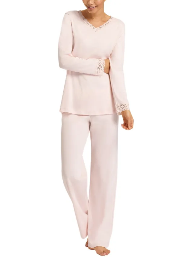 Hanro Pyjamamomenten kristalroze