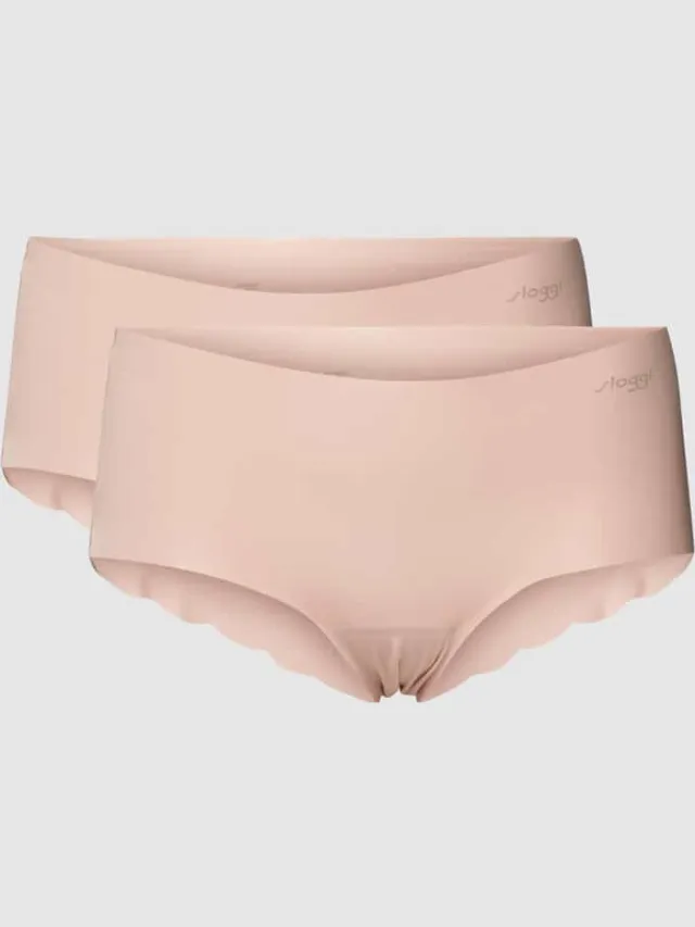 Sloggi Onderbroek met labeldetail, model 'ZERO MICROFIBRE' beige, foto 2