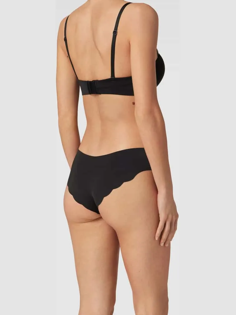 Sloggi Hipster met labelprint, model 'ZERO MICROFIBER 2.0' zwart, foto 3