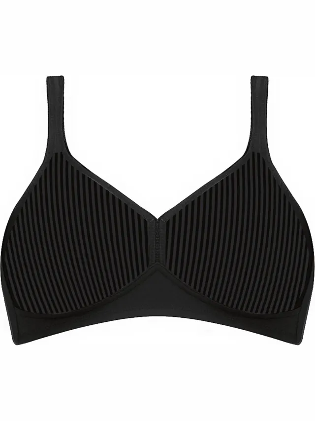 Triumph Modern Soft + Cotton N - BLACK - Vrouwen Zwart