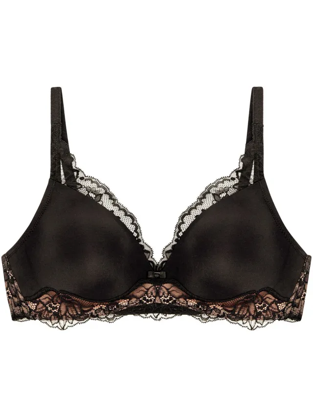 Triumph Dames Amourette Charm Dames Voorgevormde Bh Zwart