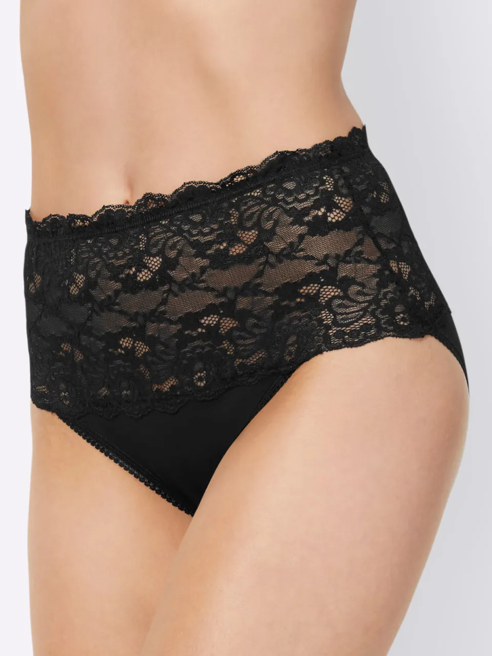 tailleslip biokatoen zwart