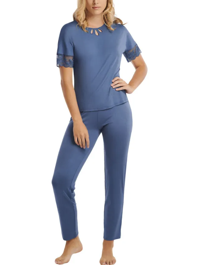 Lisca Juliette pyjamaset blauw
