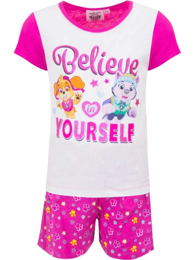 PAW Patrol Shortama - Roze - 3 jaar