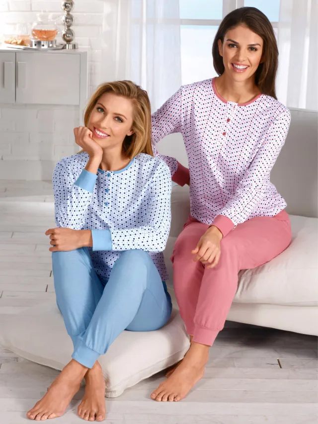 Pyjama's bleu + heide