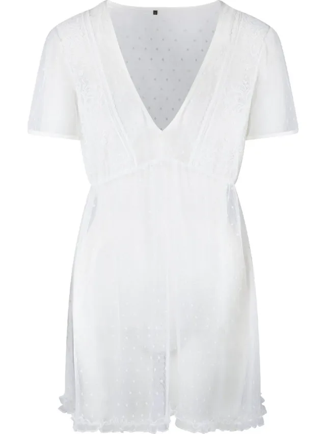 LingaDore Kleidchen Kleidchen Off white