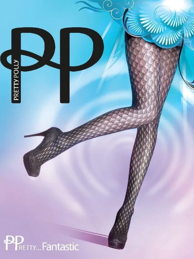 Pretty Polly Panty - Fashion - Fantastic Panty - One Size - 36/42 - Zwart