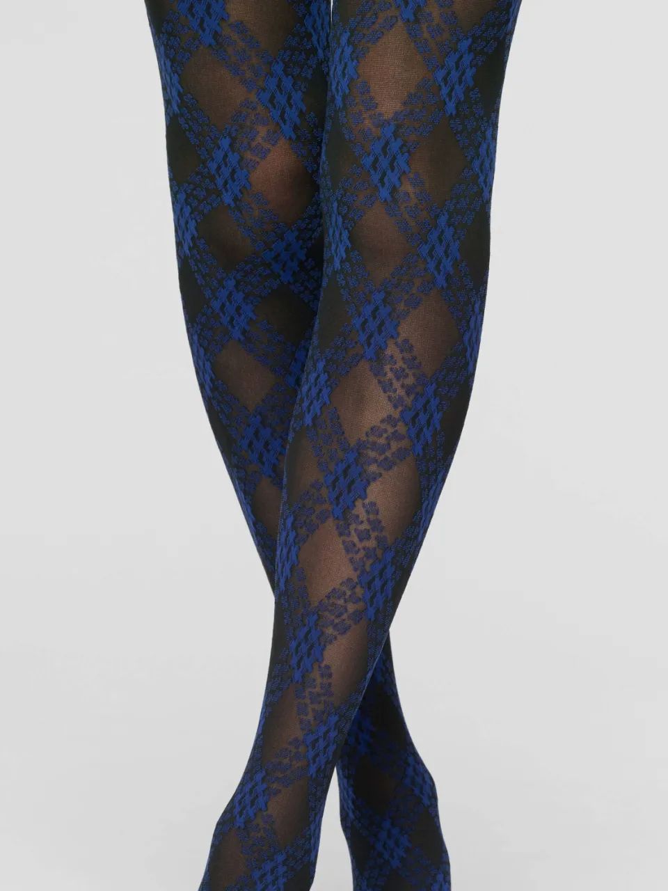 Oroblu Urban Grid 40 denier panty zwart, foto 3