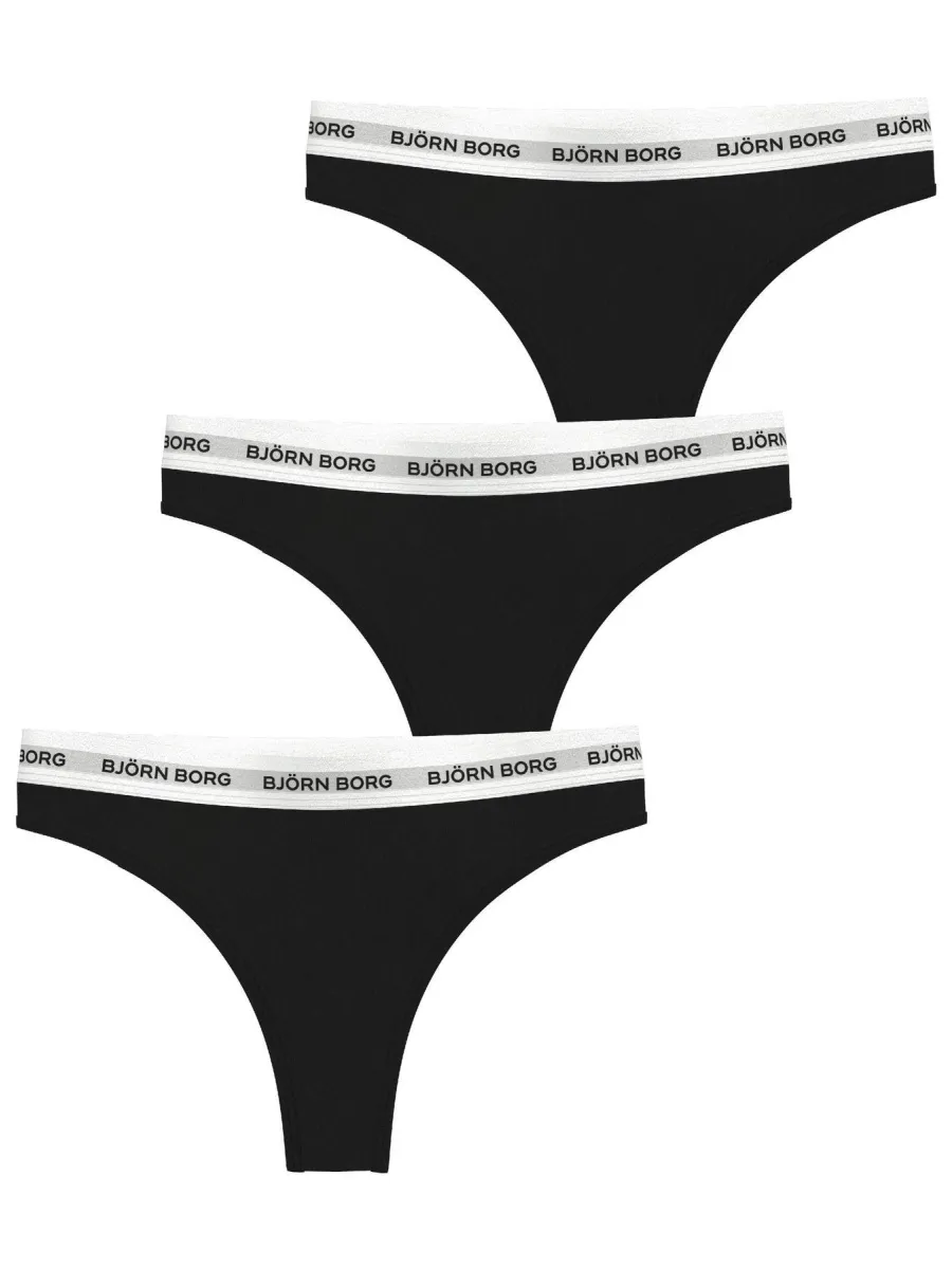 Björn Borg logo string zwart, foto 2