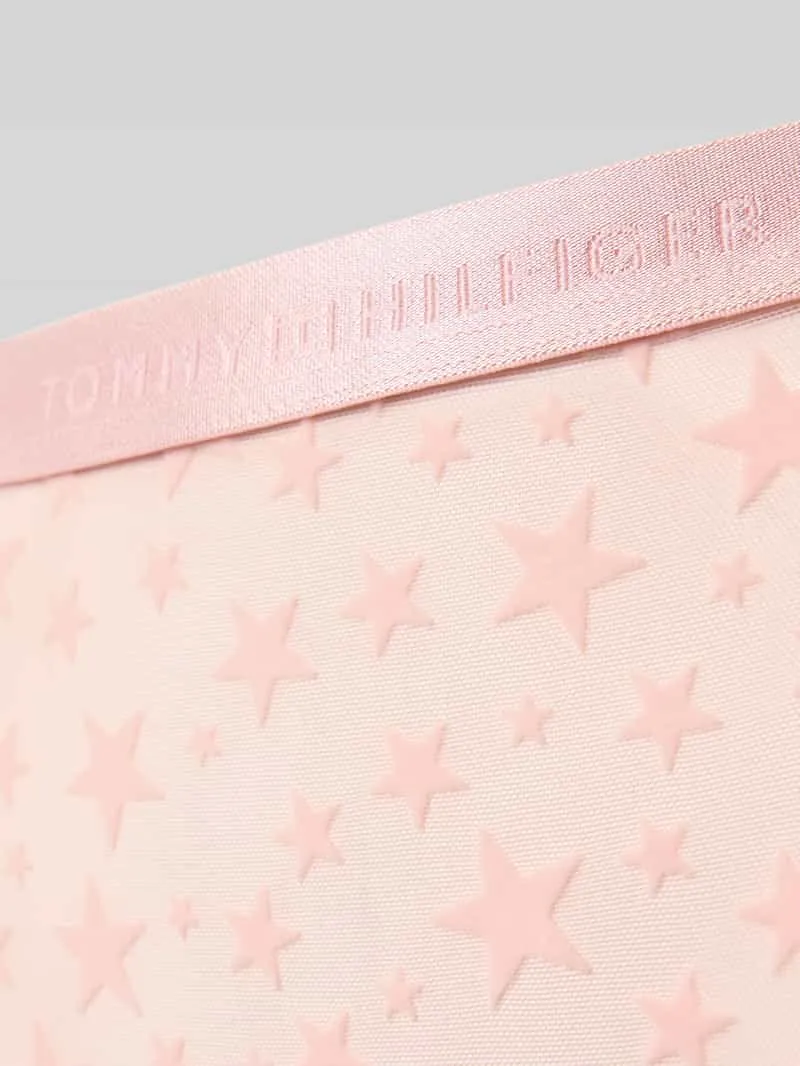 Tommy Hilfiger string met all-over motief donkerblauw, foto 3