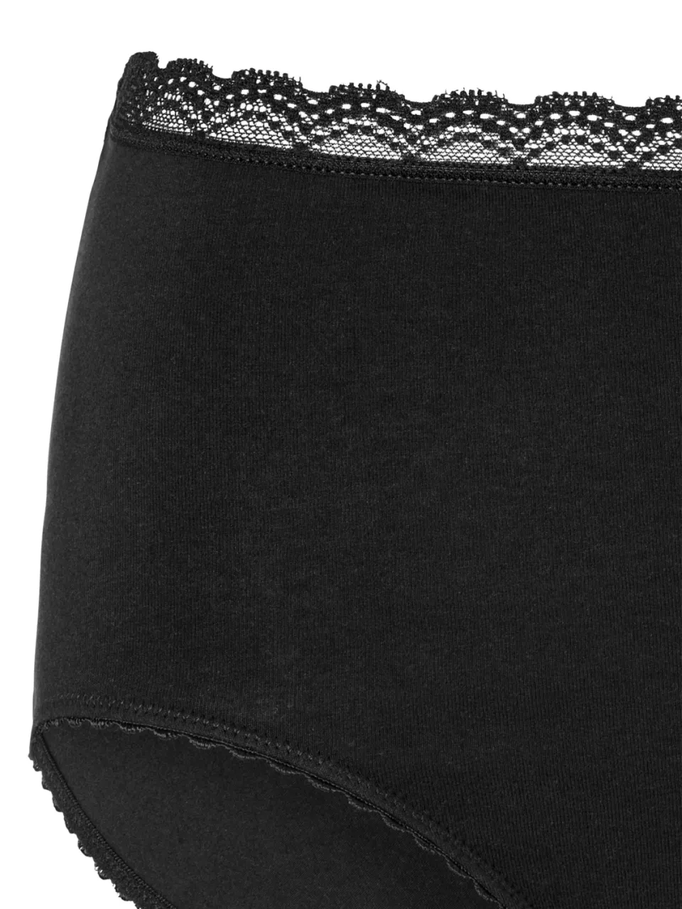 tailleslip gestreept zwart en wit, foto 3
