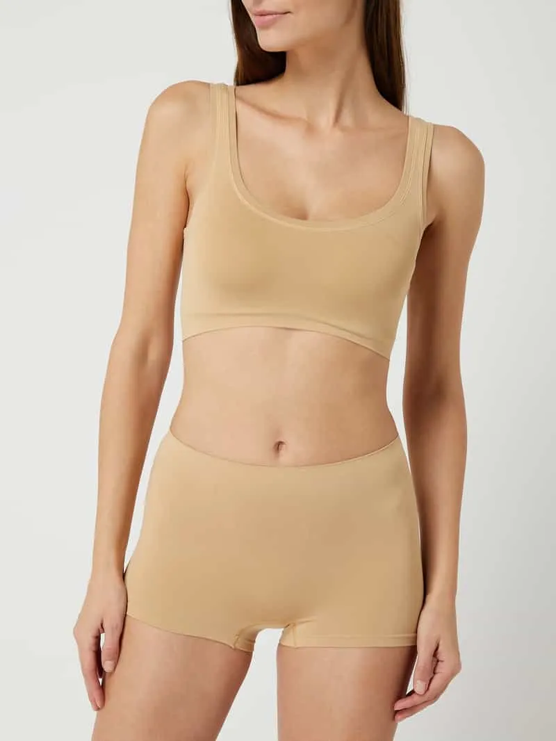 Hanro Slip van microvezel - naadloos, model 'Touch Feeling' Beige