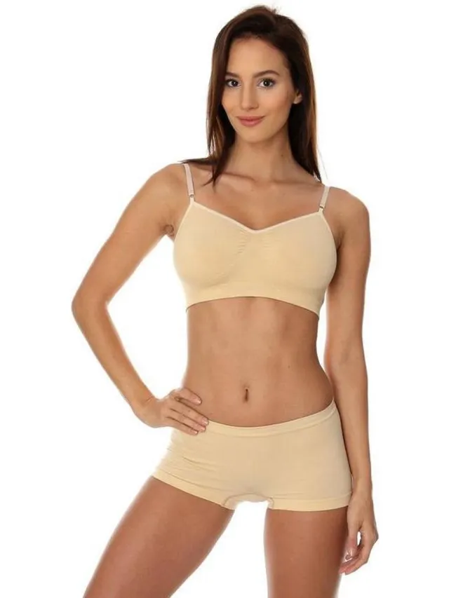 Brubeck Beugelloze bh Beige