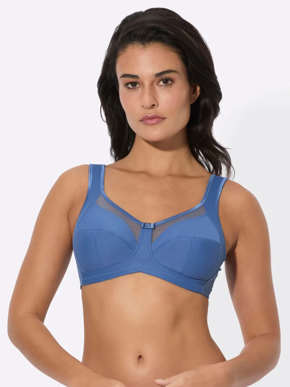 steunbeha zonder beugel blauw middenblauw