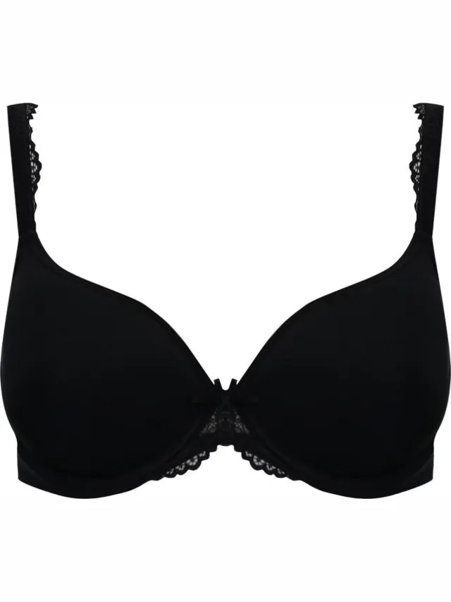 MAGIC Bodyfashion Luxury T-Shirt Bra Black Vrouwen