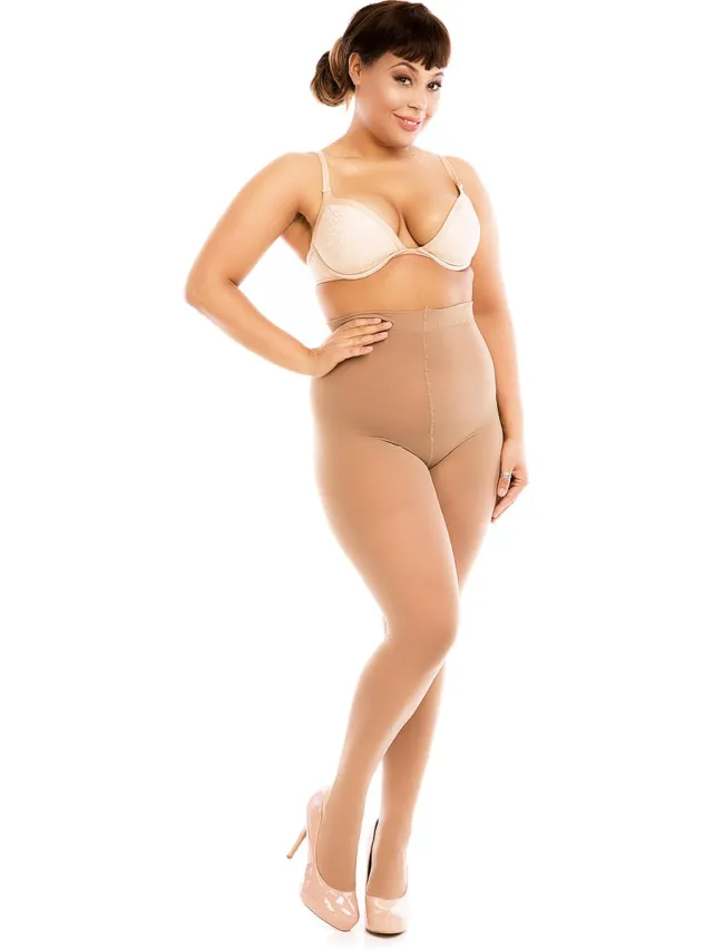 Glamory Biggi Big Soft matt - Panty - 20 den - maat 3XL (56-58) - make up