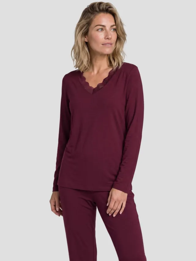 Dreamcovers pyjamaset bordeaux, foto 5