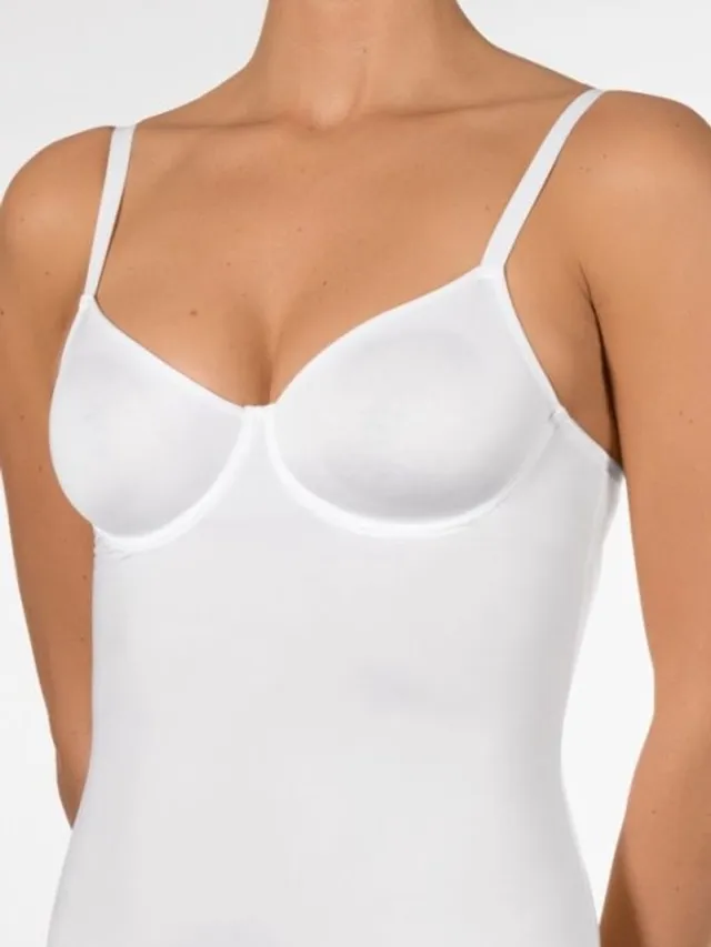 Nina von C. Nina von C BH hemdje met beugel zonder vulling - Secret shape - Zwart - Wit - Creme