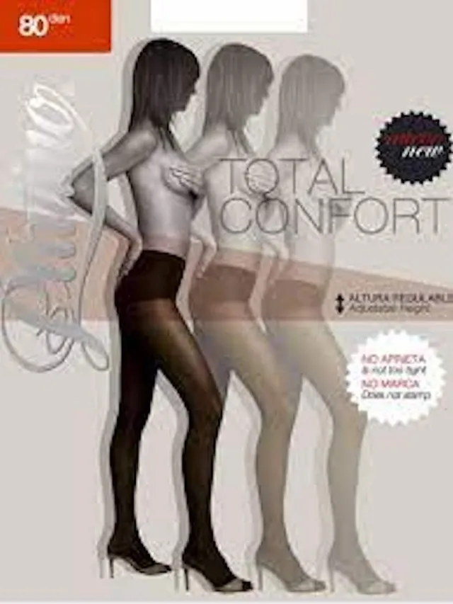 Platino total confort 80 den opaque panty maat 40/42 zwart