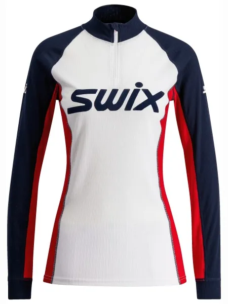 Swix RaceX Classic half zip longsleeve wit
