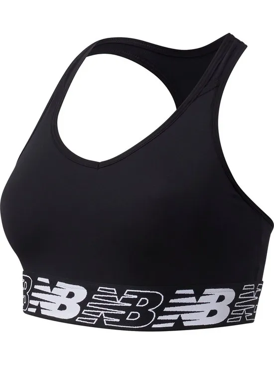 New Balance maat XS NB Pace Bra 3.0 Dames Sportbeha Zwart