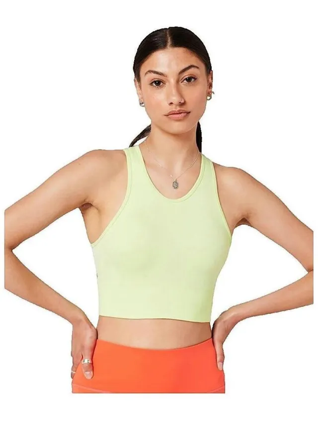 Superdry Sport BH Superdry Brassière de sport Impact Moyen Seamless Geel