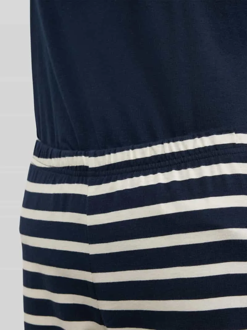 Schiesser Pyjama met streepmotief blauw, foto 2