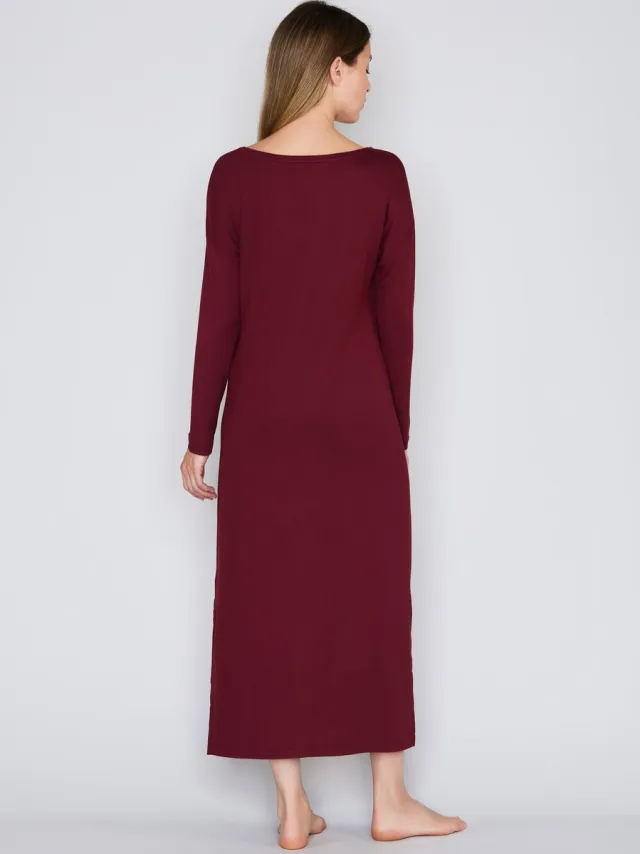 Joop! Nachthemd Luxe DARK RED
