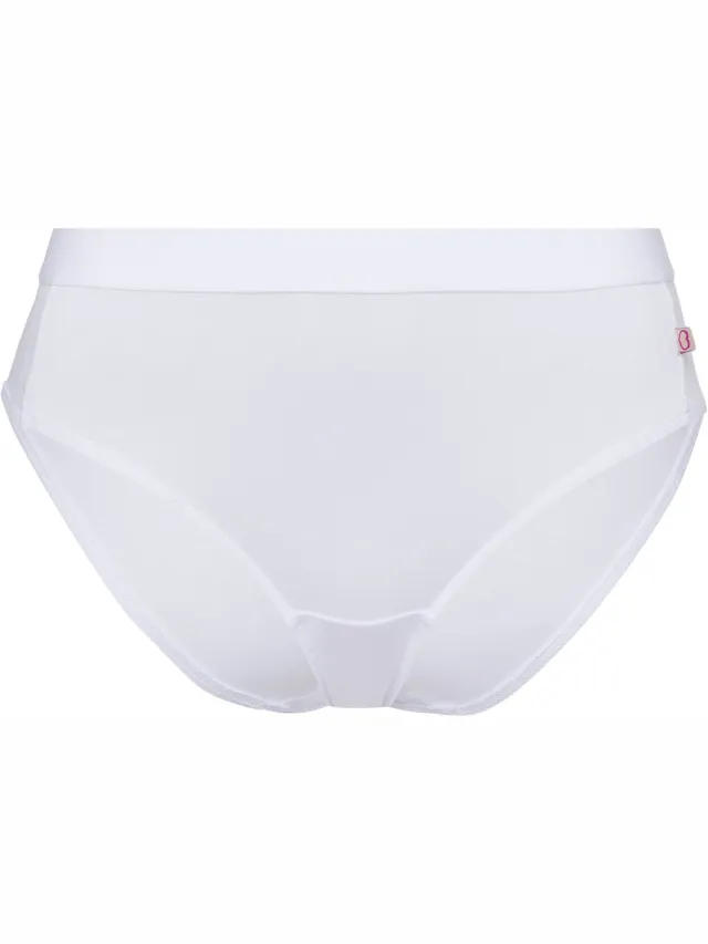 BeeDees Taillenslip EVERY DAY Slip van katoen-stretchkwaliteit voor elke dag wit