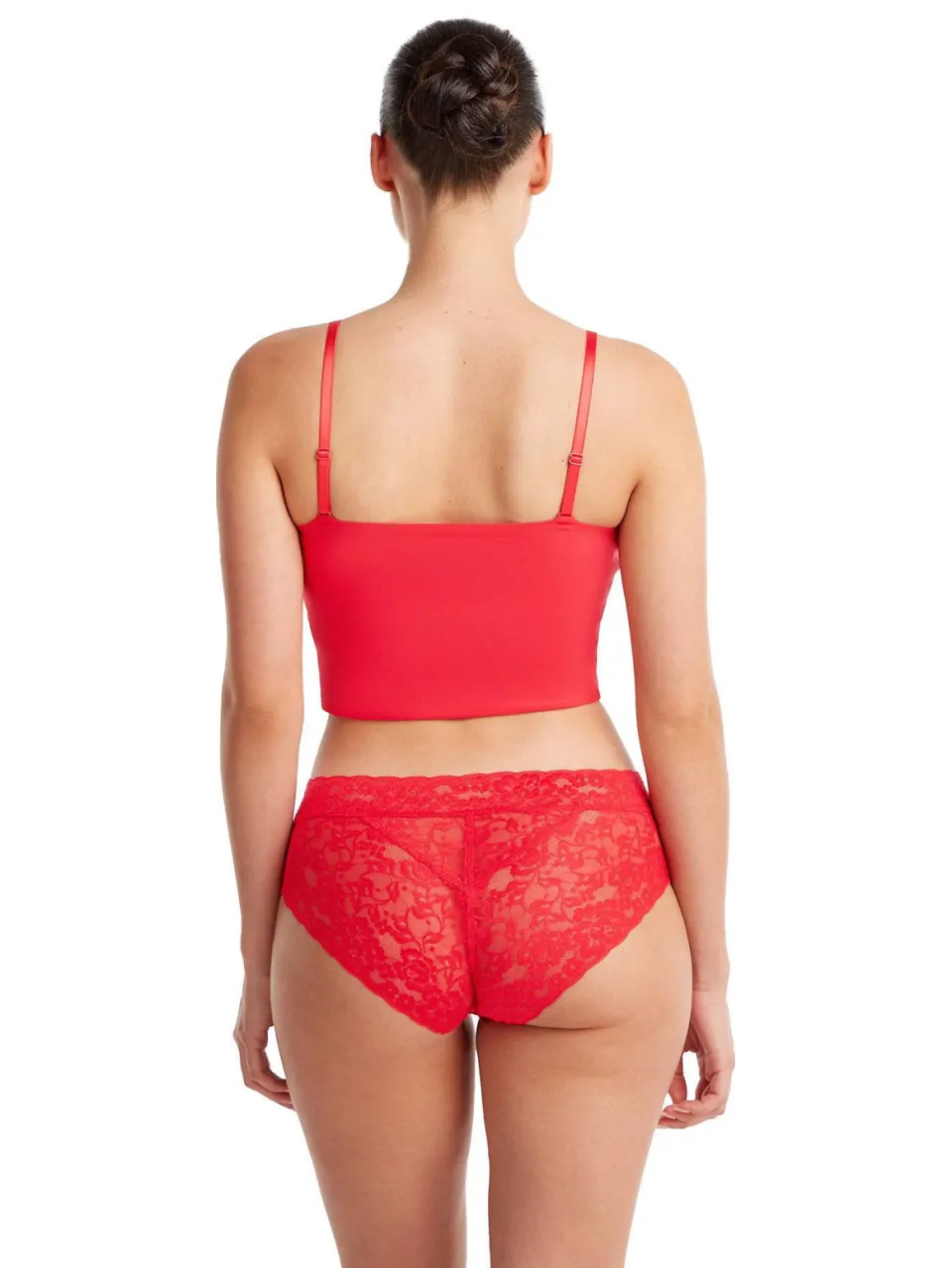 Ten Cate Secrets naadloze hipster met kant rood, foto 4