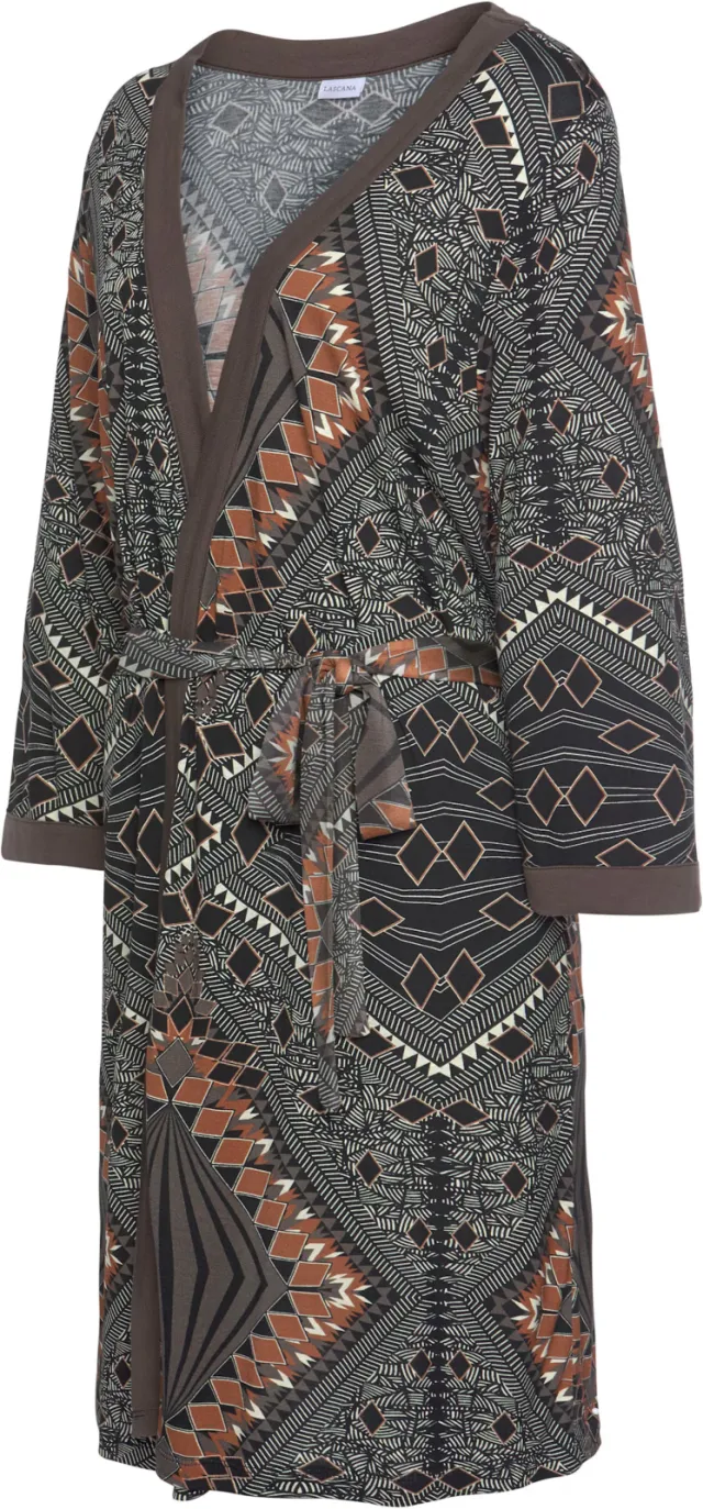kimono bruin gedessineerd