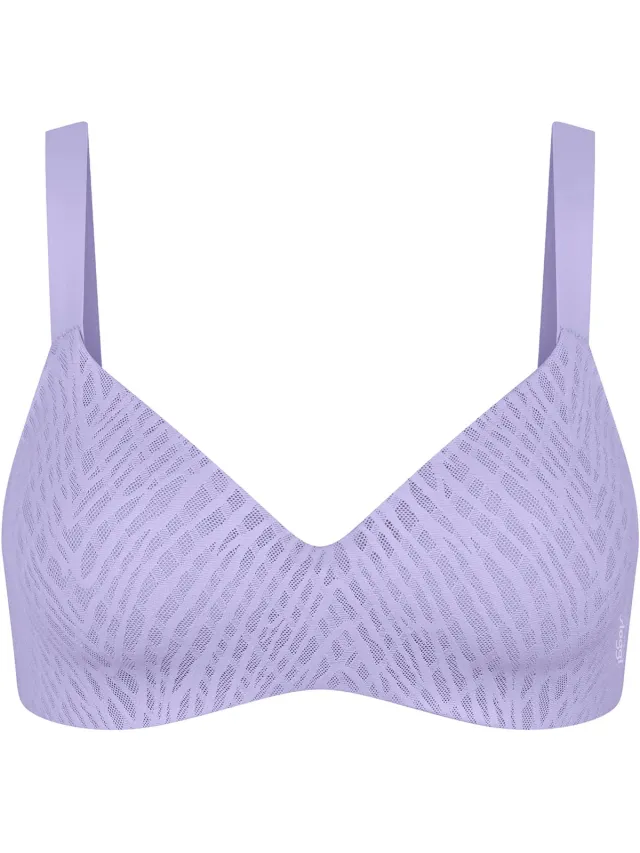 Sloggi T-Shirt-BH Blue ZERO Feel Bliss THE UP