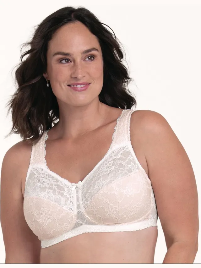 Rosa Faia Bobette Comfort BH Crystal - Wit
