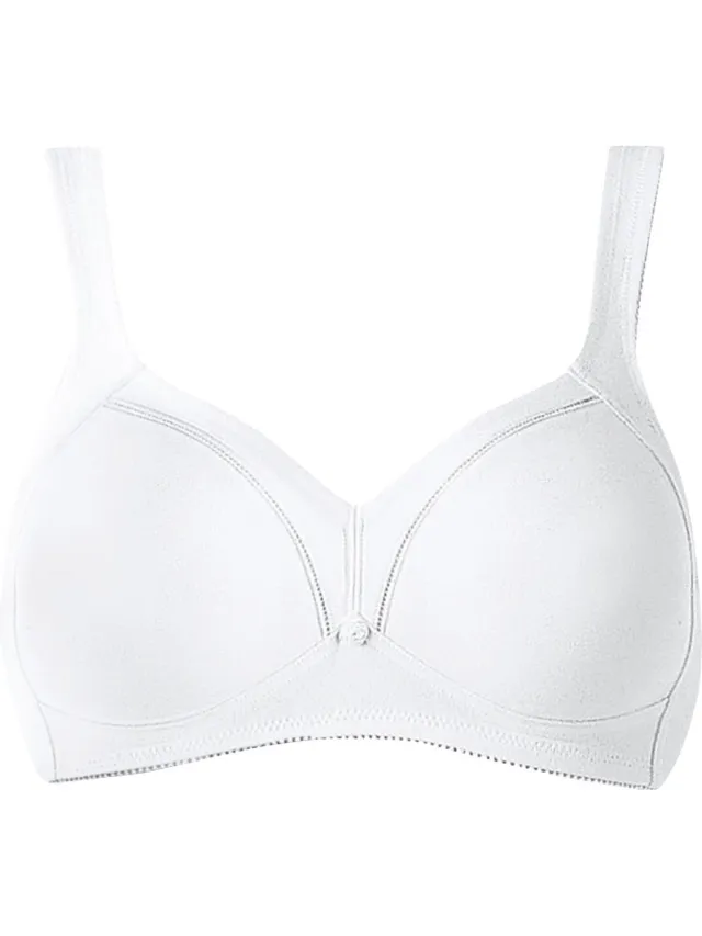 Triumph bh zonder beugels Cotton Shaper wit